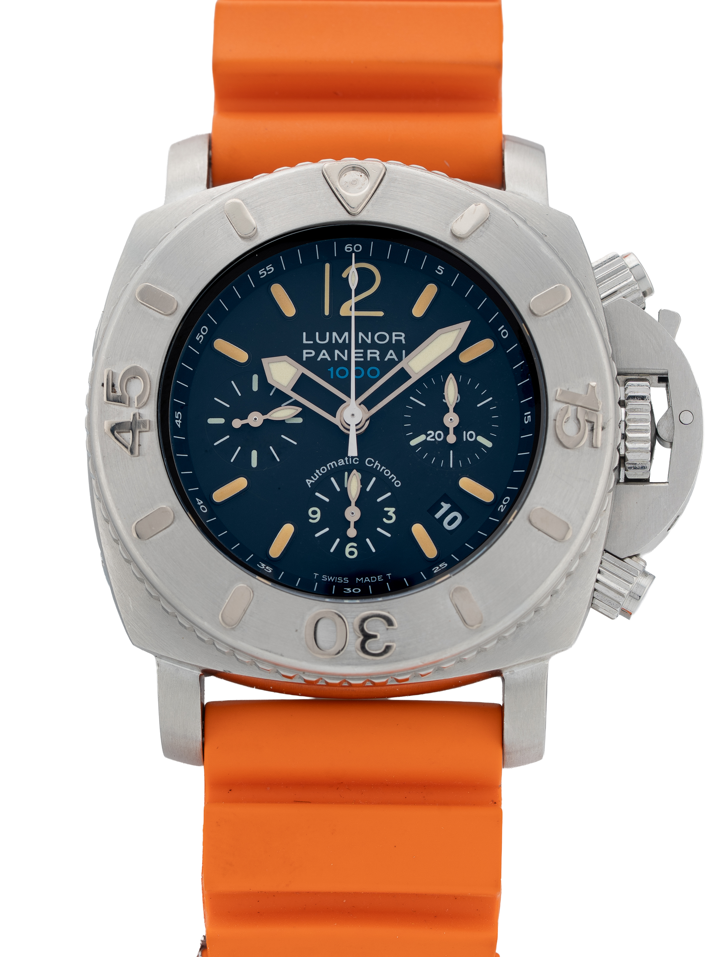 Panerai Luminor Chronograph 1000m 47mm Stainless Steel - PAM187 Special Edition 1000 Pieces