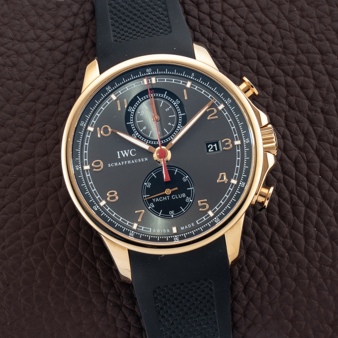 IWC Portugieser Yacht Club Chronograph 18k Rose Gold