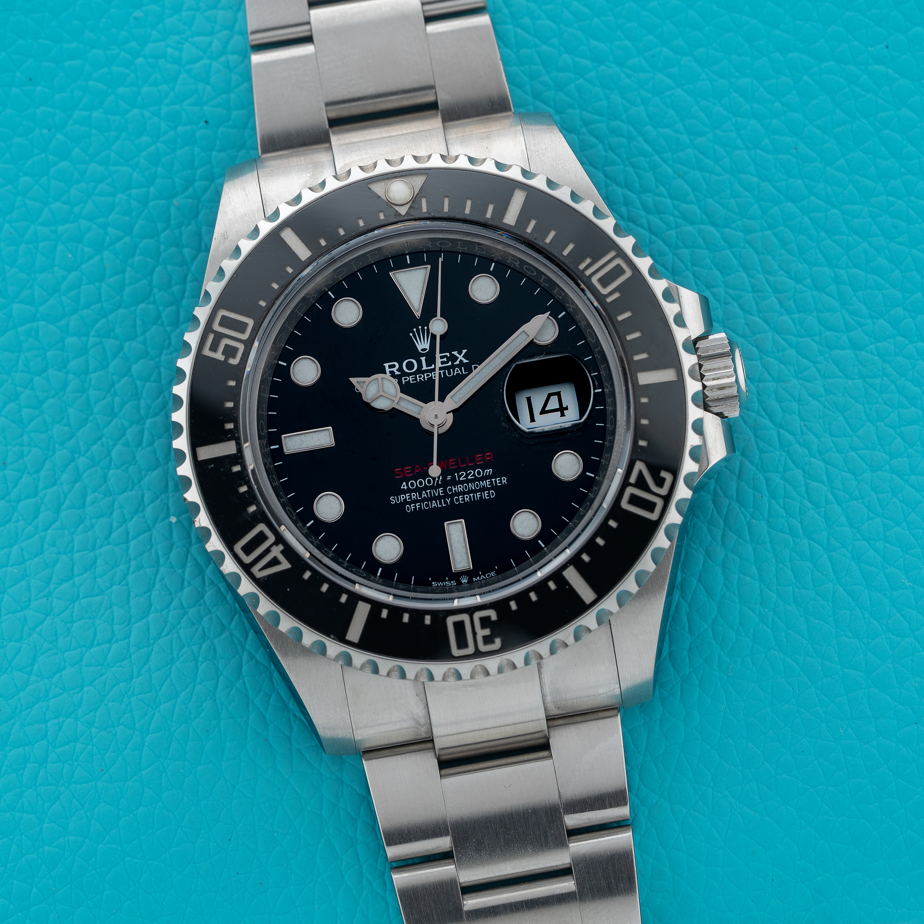 Rolex Sea-Dweller 50th Anniversary Edition 43 Stainless Steel SD43 RED - 100% Complete