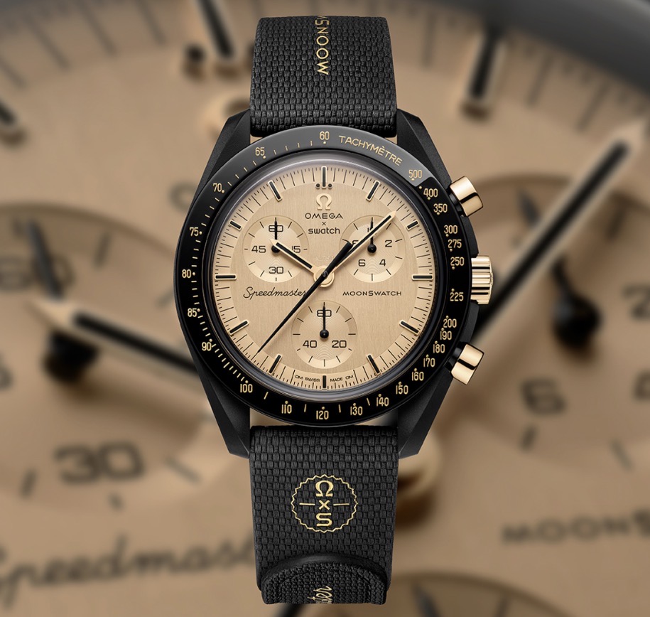 Omega Swatch Moonswatch Special Edition 1969 Mission To The Moon - ESTA Approved