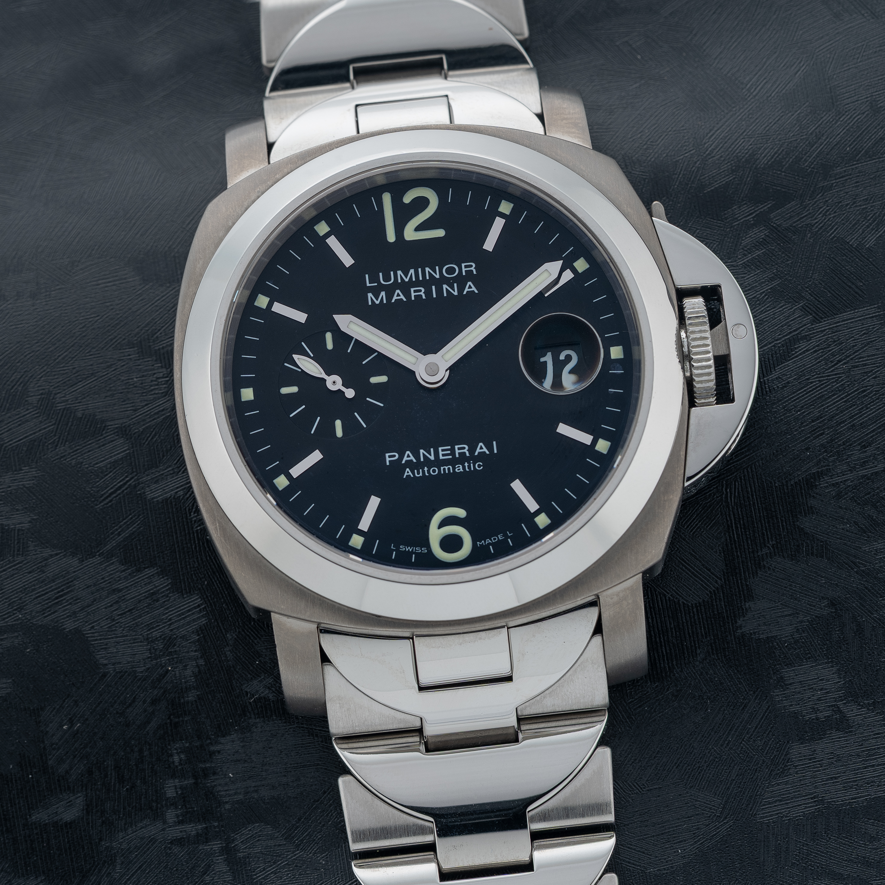 Panerai Luminor Marina Automatic 44 Titanium / Stainless Steel Bracelet PAM165 G-Series - 100% Complete