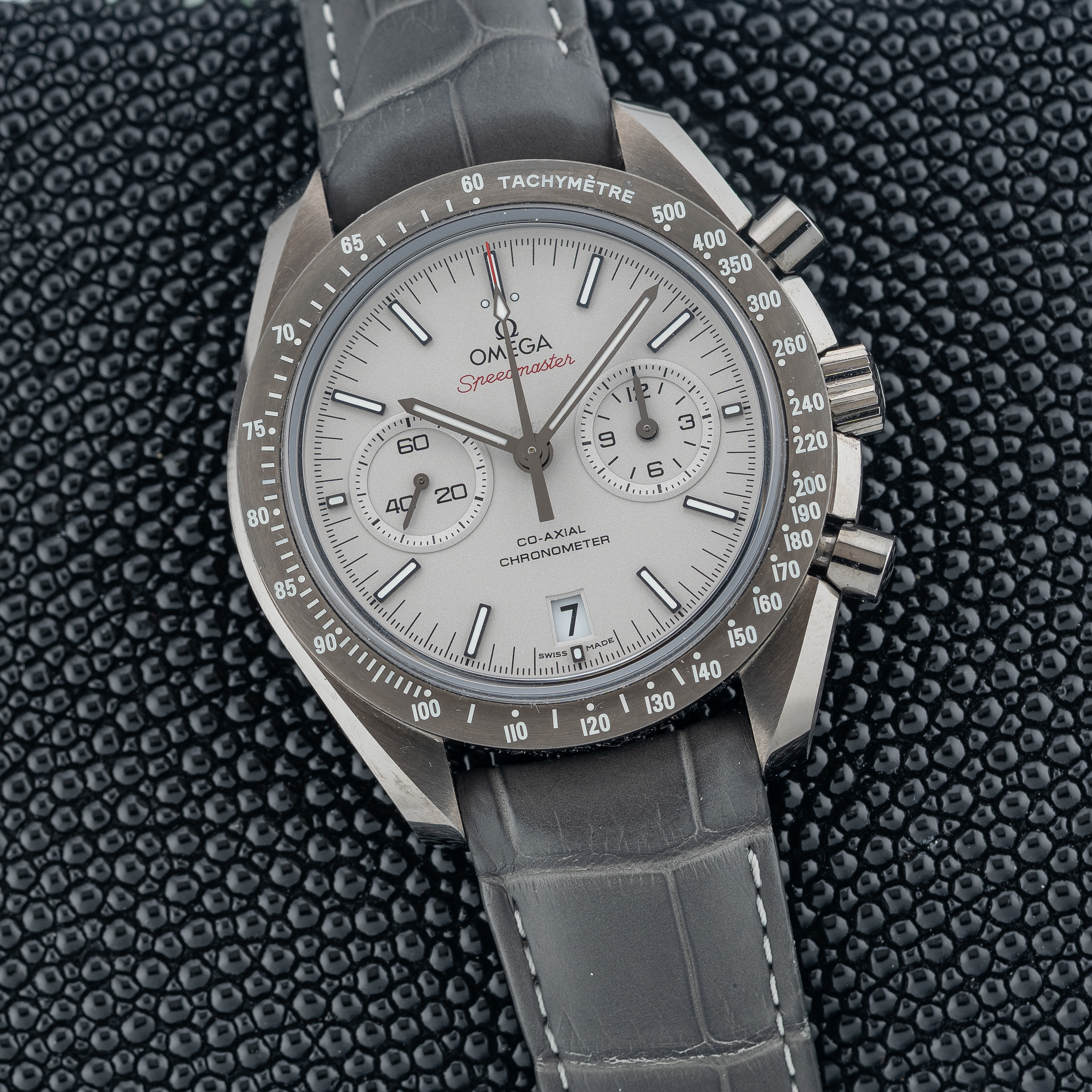 Omega Speedmaster 42 Ceramic Greyside of the Moon GSOTM 311.93.44.51.99.002 - 100% Complete & As New
