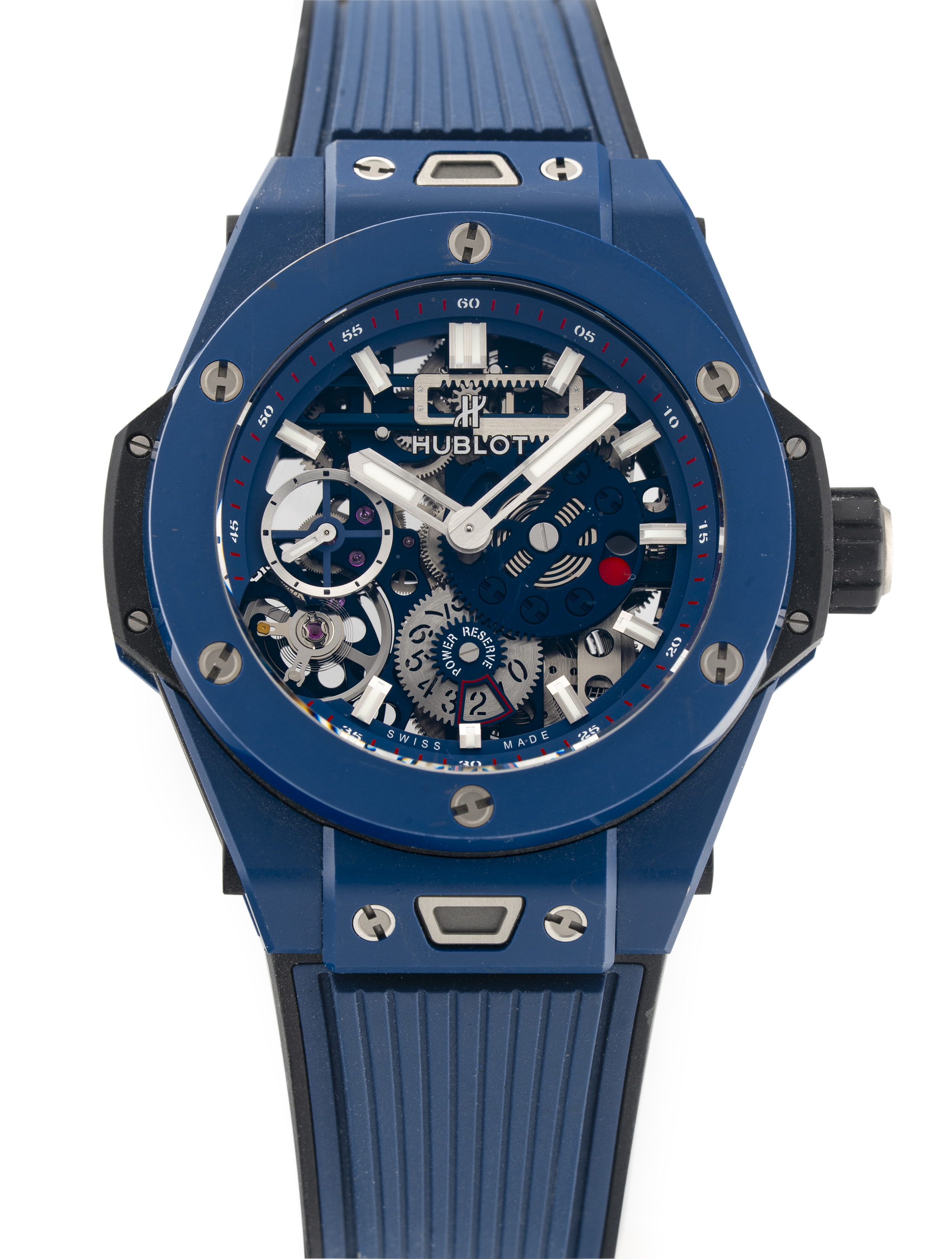 Hublot Hublot Big Bang Meca-10 Blue Ceramic - Special Edition 500 Pieces