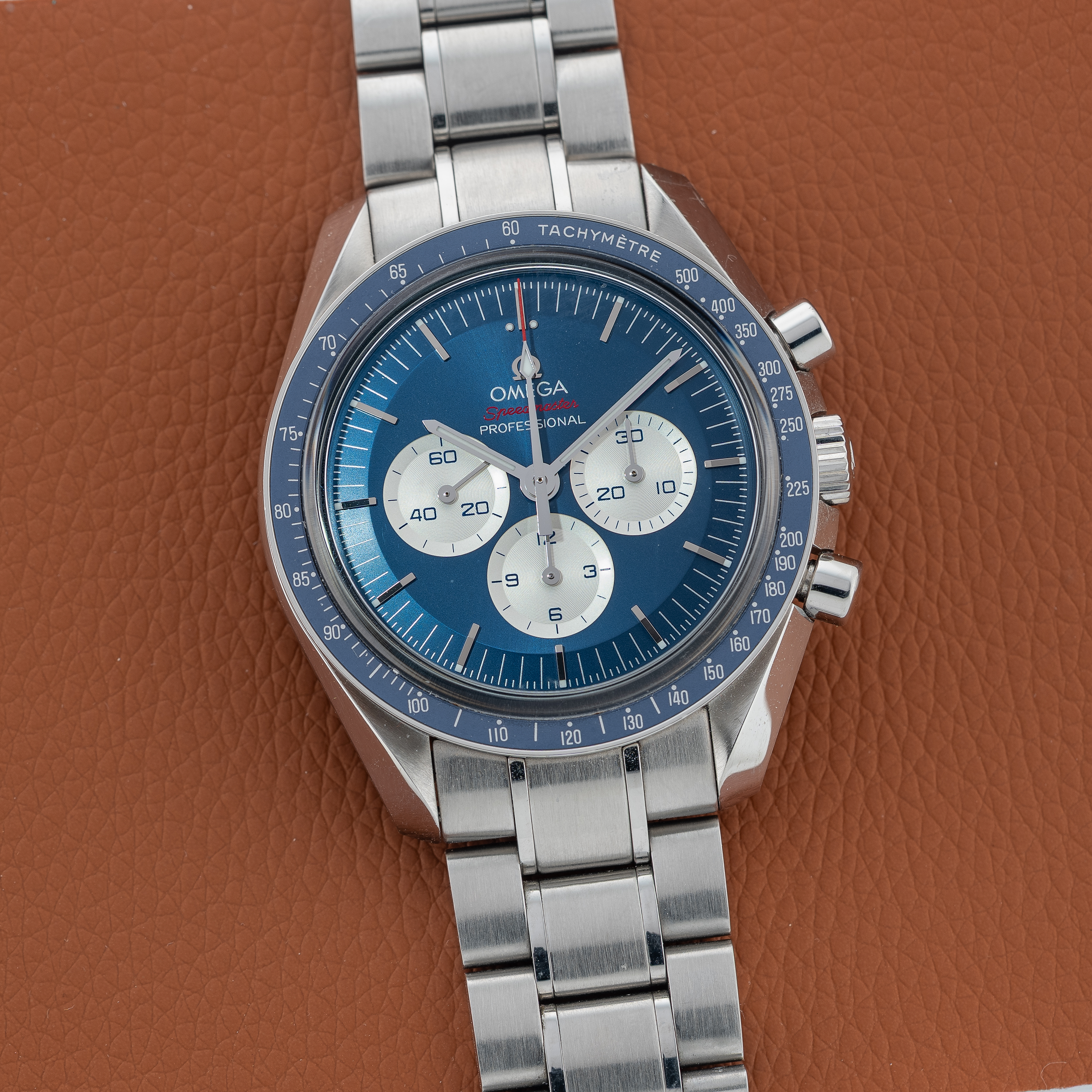 Omega Speedmaster Moonwatch Tokyo 2020 Olympics Blue Dial 52230423003001 - Special Edition Only 2020 Pieces
