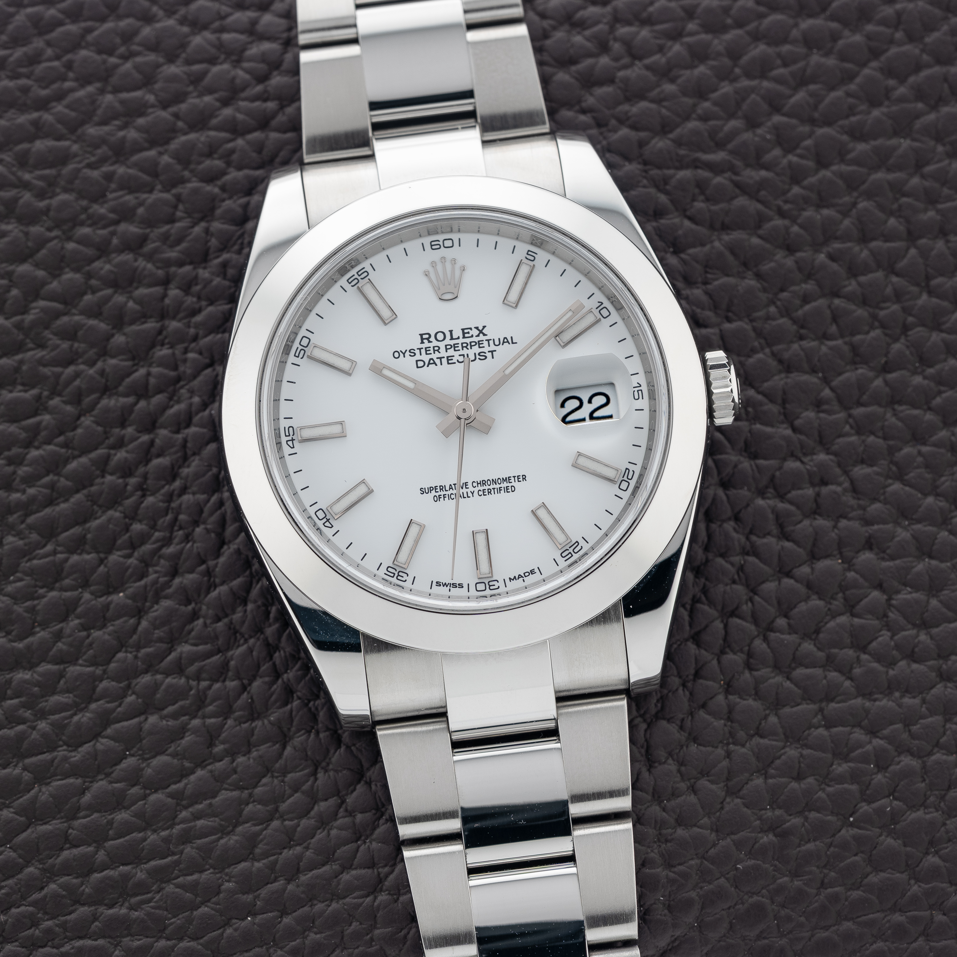 Rolex Datejust 41 Stainless Steel Oyster Bracelet - Ref 126300